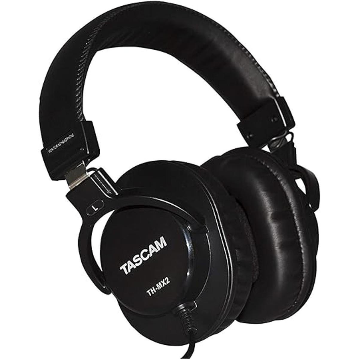 Tascam Auriculares de mezcla THMX2 de espalda cerrada para