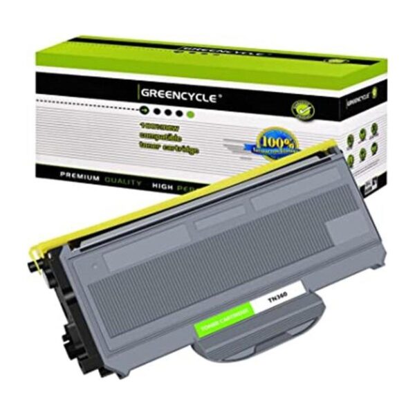 GREENCYCLE Compatible con Cartucho de tóner Brother TN360_1