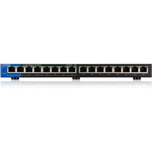 Interruptor Linksys de 8 puertos Desktop Gigabit PoE con_1