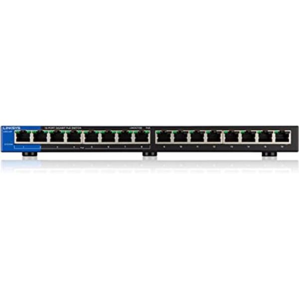 Interruptor Linksys de 8 puertos Desktop Gigabit PoE con_1