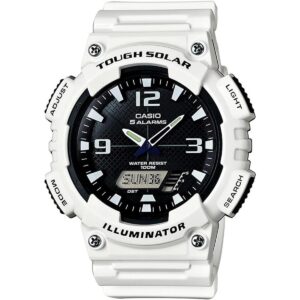 AQS810WC7AVCF Reloj de cuarzo blanco con pantalla_1