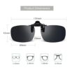 Besgoods lentes de sol de plástico polarizados para uso_3
