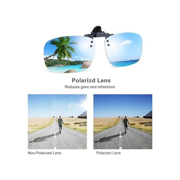 Besgoods Gafas de sol polarizadas con clip lentes de_5