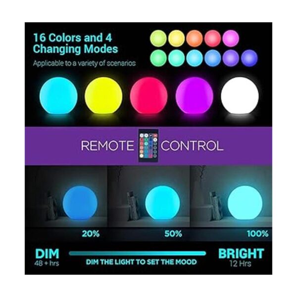 LOFTEK luz ambiental Luz LED de noche recargable. Luz_3