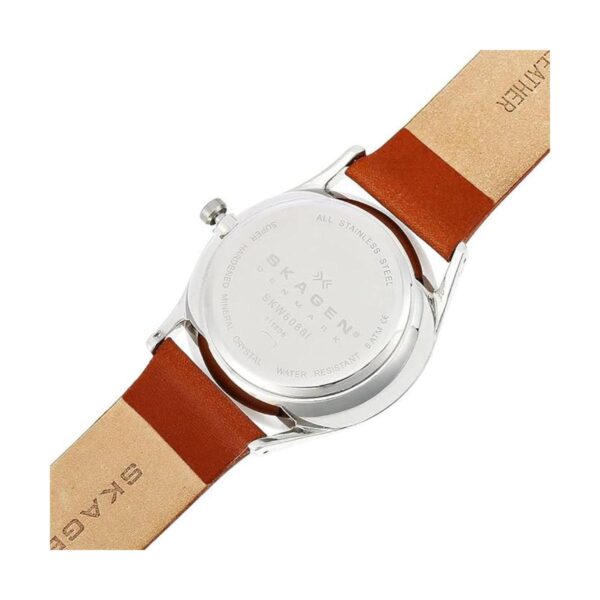 Skagen Holst Reloj de cuarzo de acero inoxidable para_4