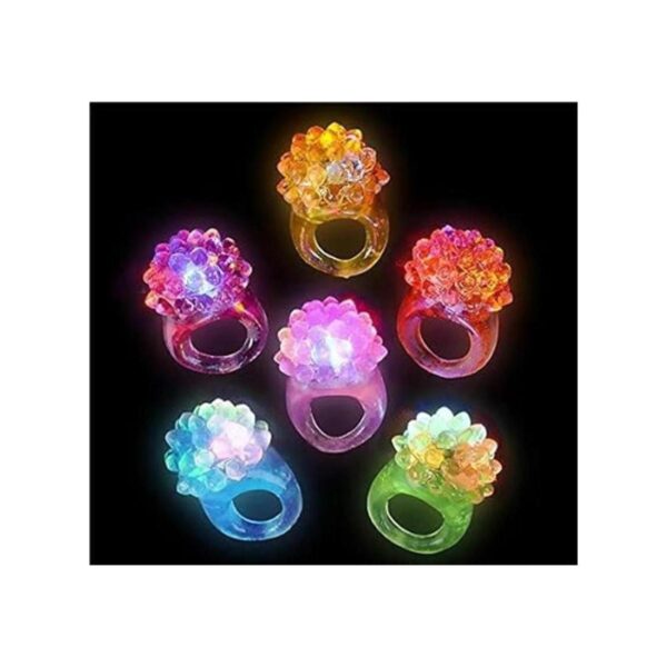 Rhode Island Novelty Paquete de 24 anillos LED intermitentes_2