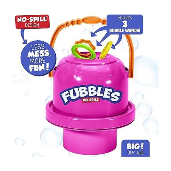 Little Kids Fubbles Cubo de burbujas grande sin derrames_2