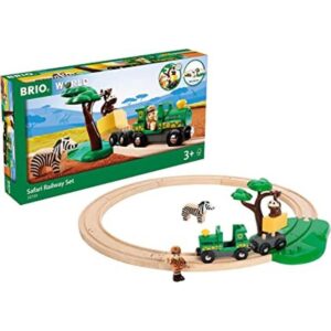 BRIO World 33720 Safari Railway Set 17 piezas de_1