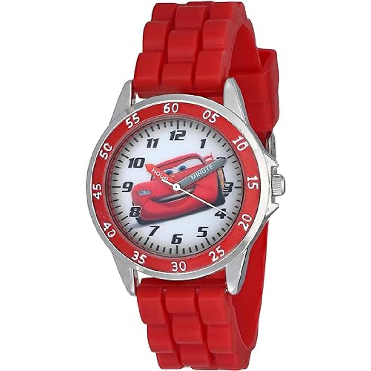 Disney Reloj para enseñar la hora a niños CZ1009 Cars Rayo