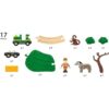 BRIO World 33720 Safari Railway Set 17 piezas de_5