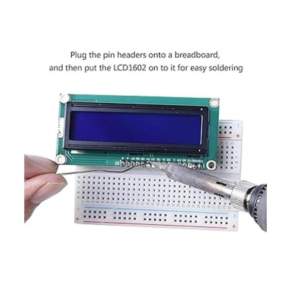 HiLetgo 2 módulos de pantalla LCD HD44780 1602 DC 5V 16x2_3