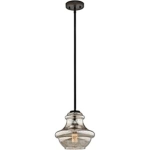 Kichler Everly Colgante de cristal de mercurio 9.3 in_1