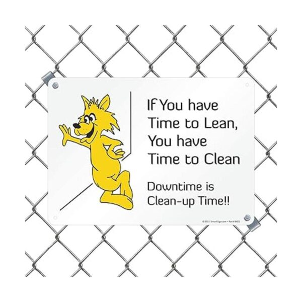 SmartSign S8861AL14 If You Have Time To Lean You Have_3