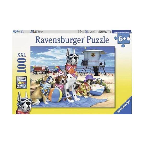 Ravensburger Rompecabezas de 100 piezas sin perros en la_2