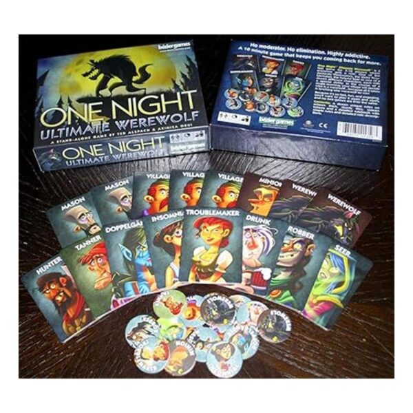 Juego de mesa el último hombre lobo una noche_4