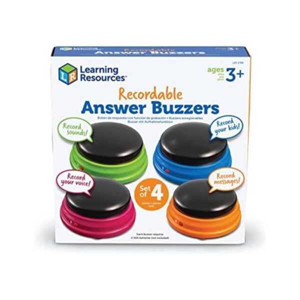 Learning Resources Zumbadores de respuesta grabables_1