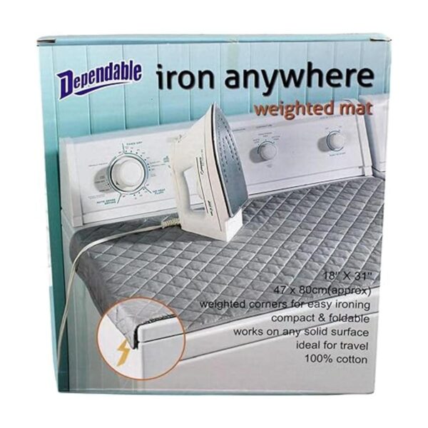DINY Home and Style Tapete portable para planchar en_3