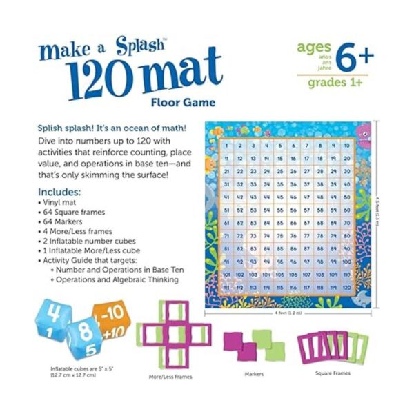 Learning Resources Make a Splash Juego de piso de 120_6