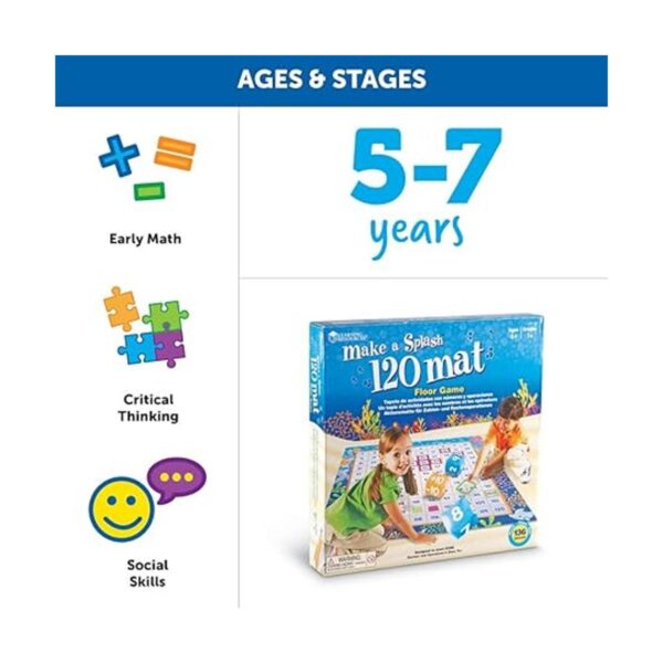 Learning Resources Make a Splash Juego de piso de 120_5