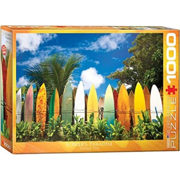 EuroGraphics Surfers Paradise Hawaii Puzzle 100 piezas_1