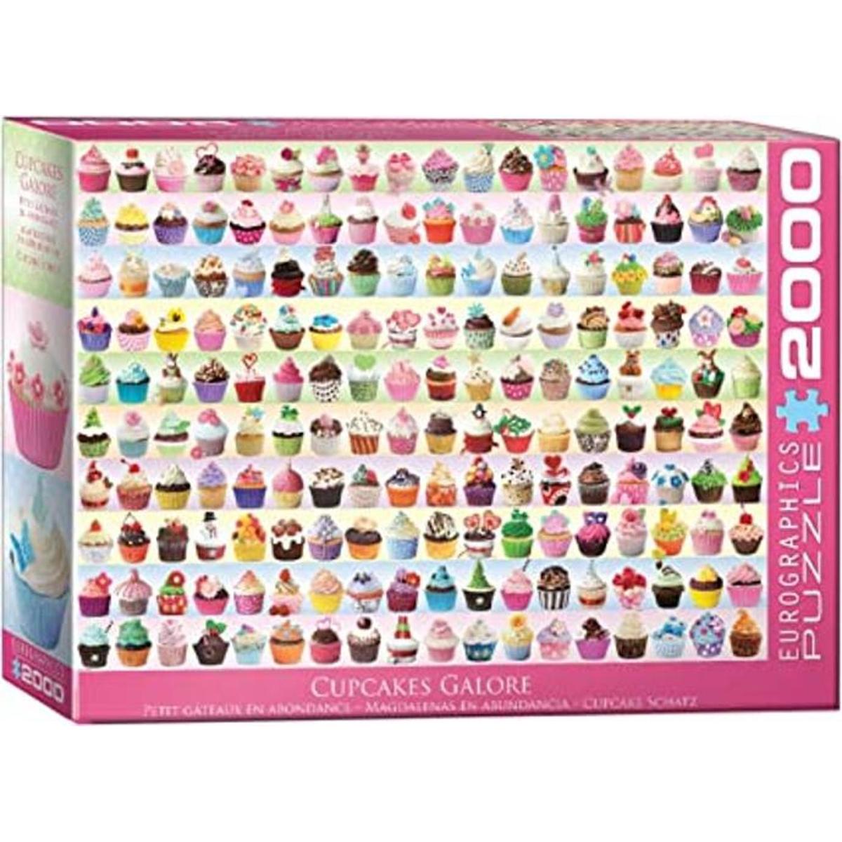 EuroGraphics Cupcakes Galore Puzzle 2000 piezas