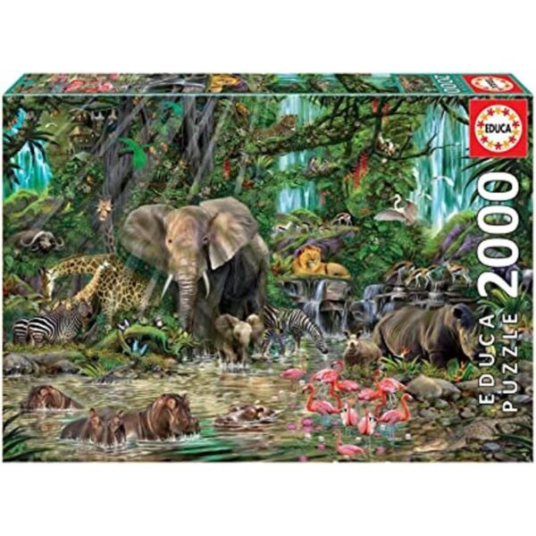 Educa African Jungle Rompecabezas de 2000 piezas_1