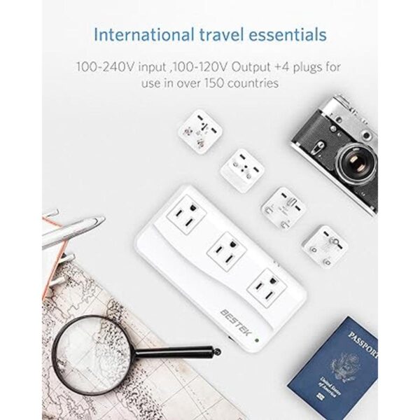 BESTEK Adaptador universal de viaje adaptador de enchufe_4