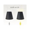 Royal Designs Inc. Empire CS115BLKGL negro con oro 3 x_4
