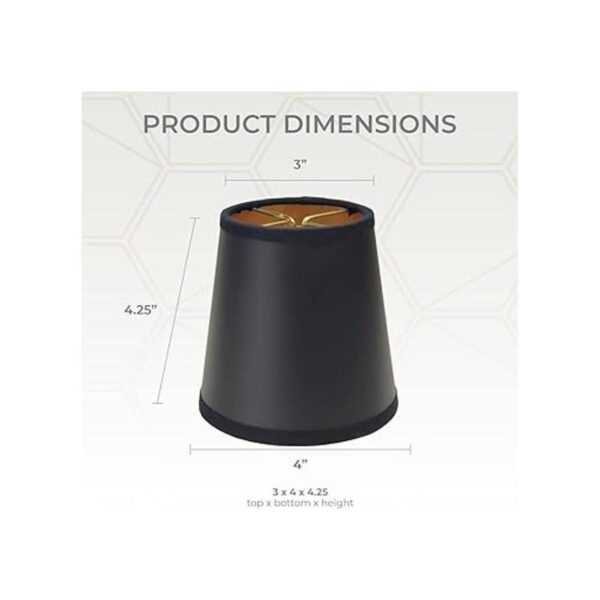 Royal Designs Inc. Empire CS115BLKGL negro con oro 3 x_3