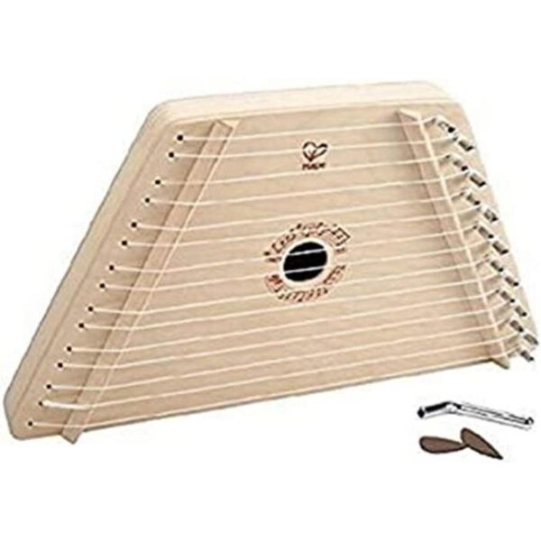 Instrumento musical de madera para niños Happy Arpa de Hape_1