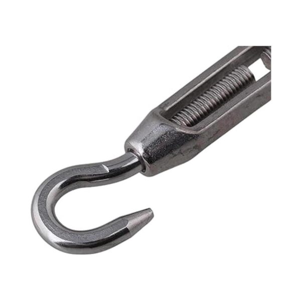 BQLZR M4 Tensor de cable de acero gancho y ojo acero_4