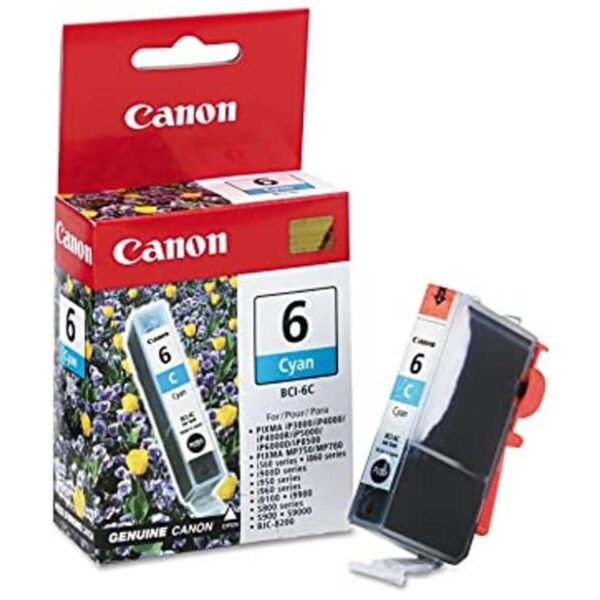 Canon BCI6C BCI6 cartucho de tinta cian en embalaje al_1