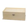 Joyero de madera sin terminar con espejo y compartimentos_1