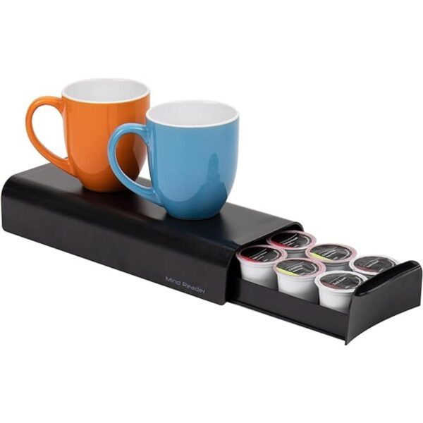 Mind Reader TRY03BLK Cajón para cápsulas de café 6.02 x_6