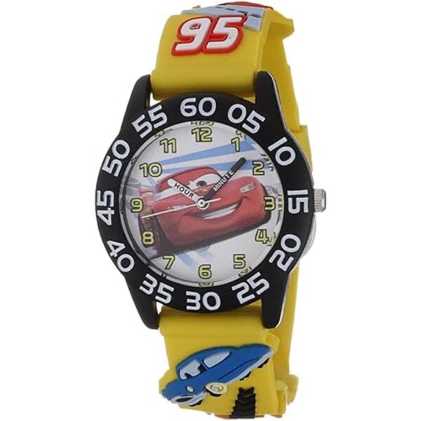 Disney Cars Time Teacher Reloj analógico de cuarzo 3D_1