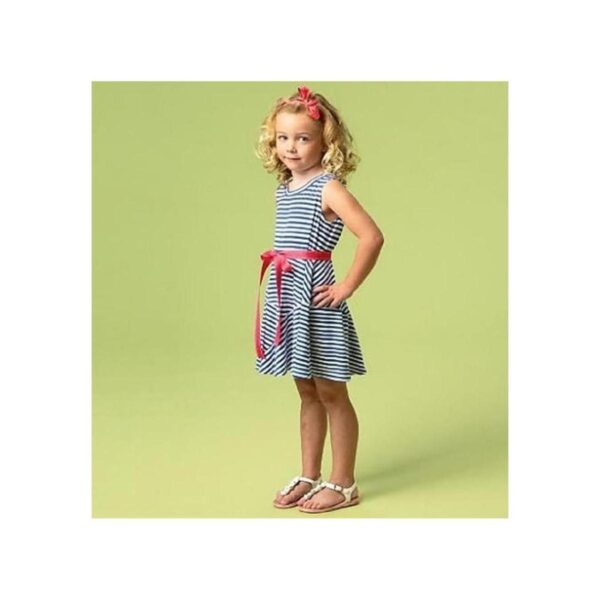 McCall Pattern Company m6915 Chidren vestidos el tamaño