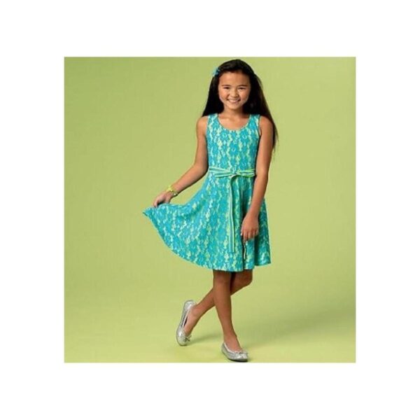 McCall Pattern Company m6915 Chidren vestidos el tamaño