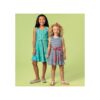 McCall Pattern Company m6915 Chidren vestidos el tamaño