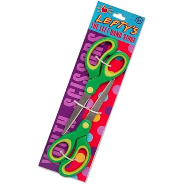 Leftys Youth Tijeras para zurdos con puntas puntiagudas_2