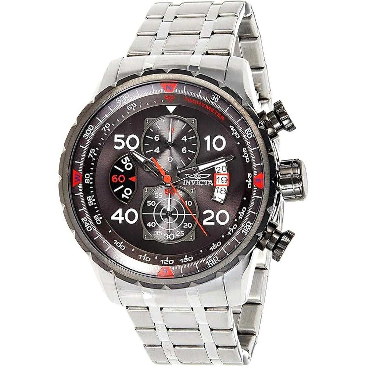 Mens Aviator Analog Display Japanese Quartz