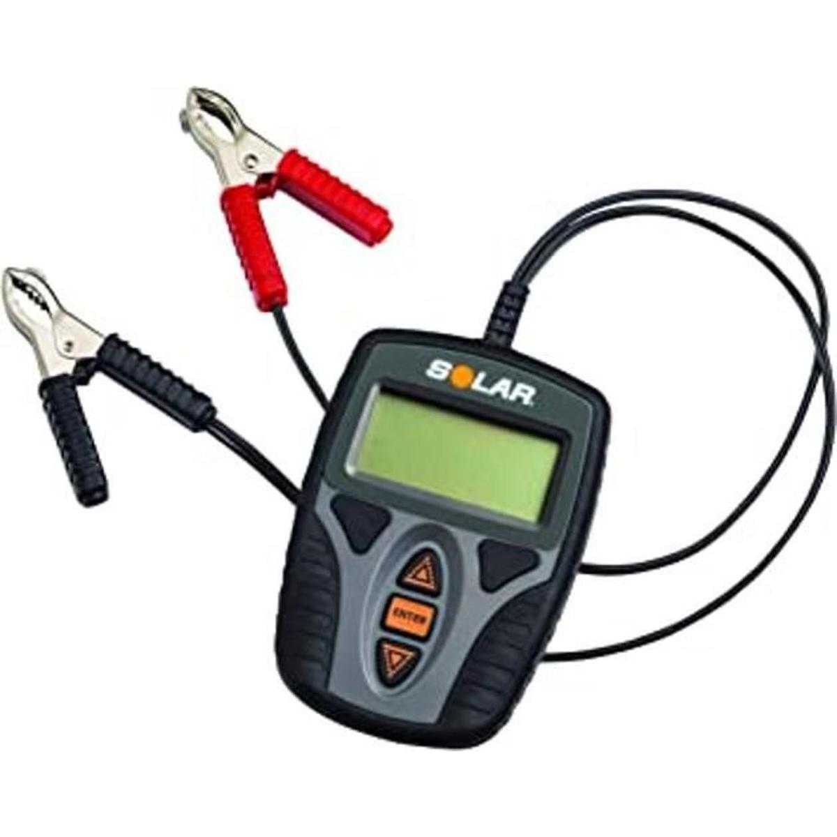 SOLAR Digital 12V Batería y probador de sistema