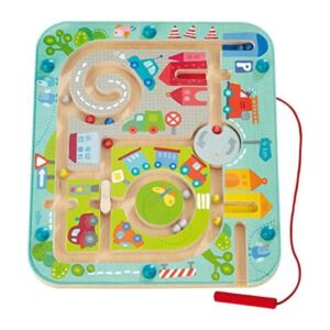 Juego de magnético laberinto de ciudad de la marca Haba_1