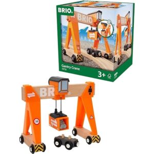 BRIO World Grúa de pórtico 33732 Juguete de grúa de_1