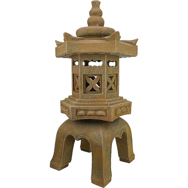 Design Toscano SS8577 Farol de pagoda sagrada 27 pulgadas_5