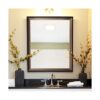 Head West Espejo de bronce aceitado 26 x 32 pulgadas_2