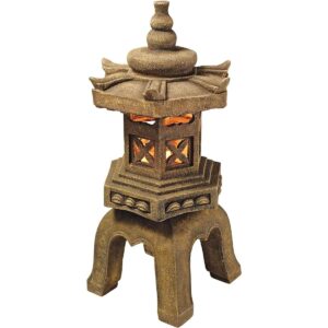 Design Toscano SS8577 Farol de pagoda sagrada 27 pulgadas_1