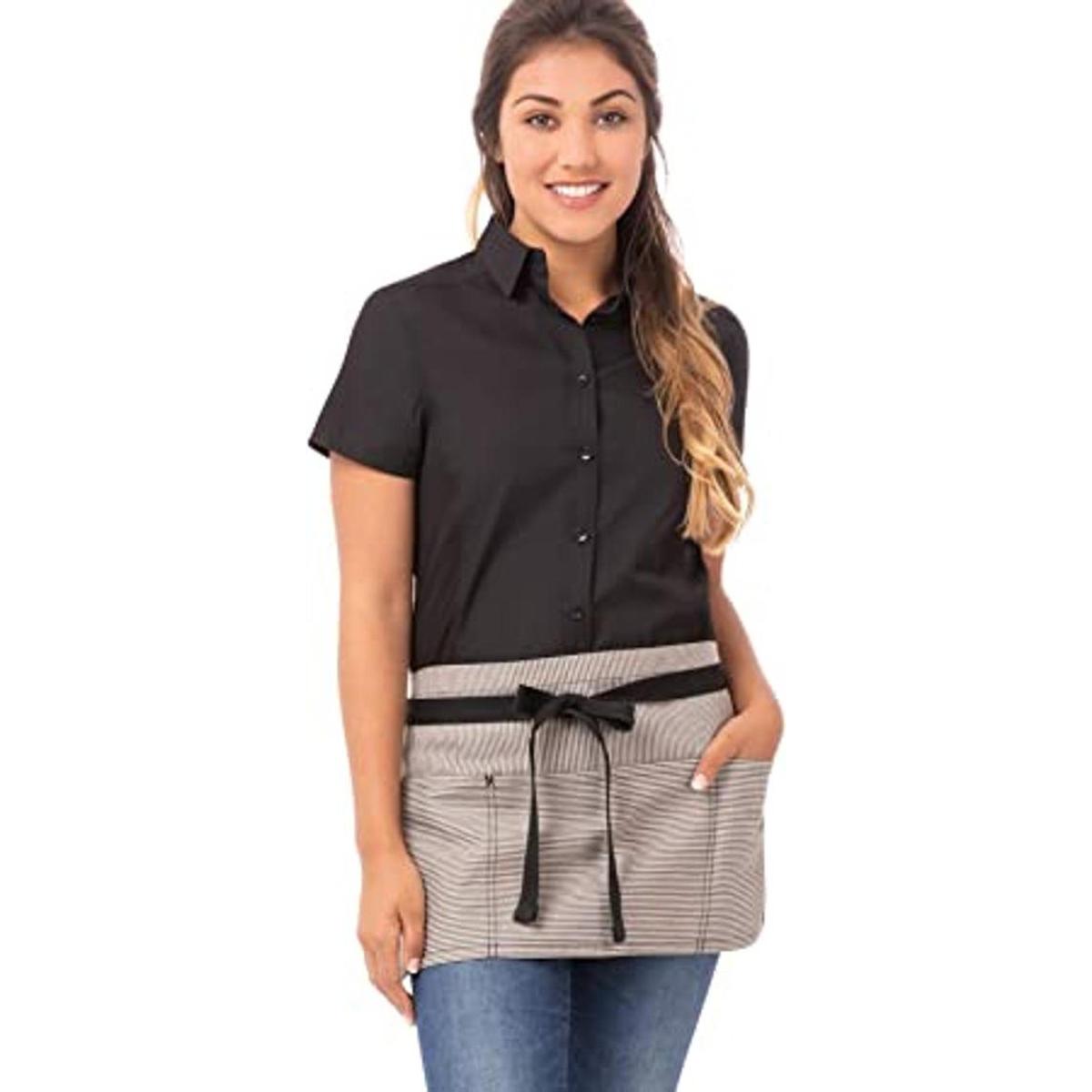 Delantal con pechera ajustable Chef Works Portland.