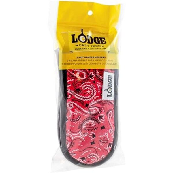 Set de 2 manoplas para horno Lodge 2HH2 a rayas bandana_2