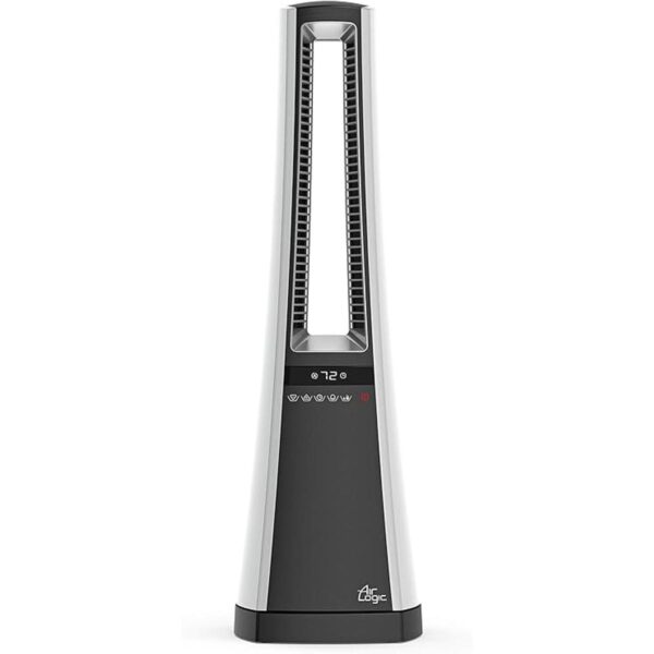 Lasko Calefactor eléctrico de torre 27 color plateado_2
