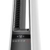 Lasko Calefactor eléctrico de torre 27 color plateado_3